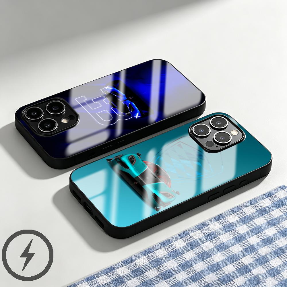 Phone Cases With Magnet - Luxury B-bugattiES Phone Case For iPhone
