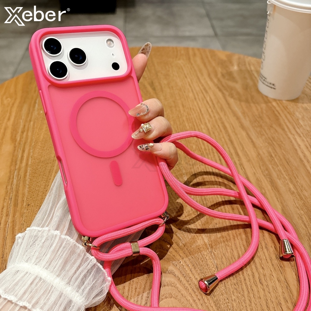 Phone Cases With Magnet - Crossbody Lanyard Strap Matte Magnetic For