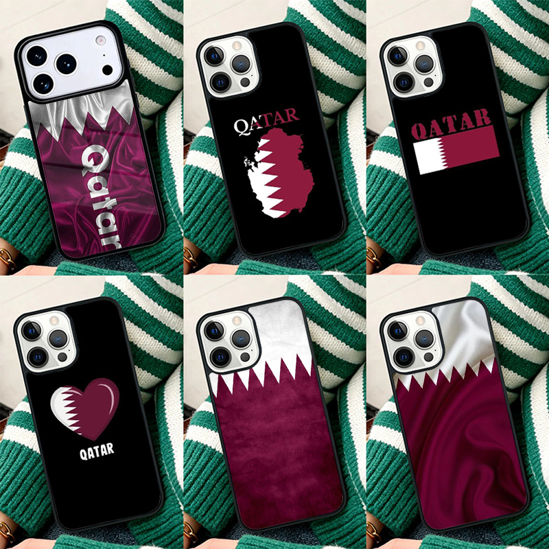 Phone Cases Qatar - Qatar Flag National Banner CELL Shockproof