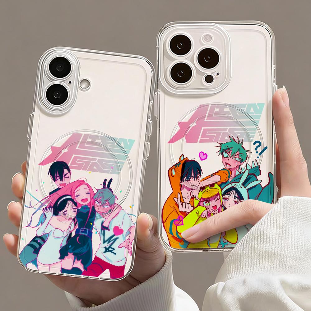 Phone Cases Iphone 15 Pro Max - Anime A-Alien Stage Phone Case Magnetic