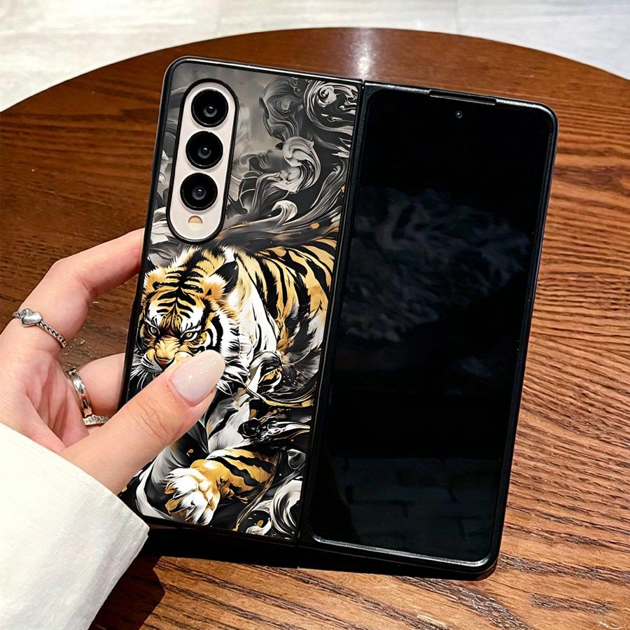 Phone Cases Z Fold 7 - Ukiyo E Tiger Phone Cover Case
