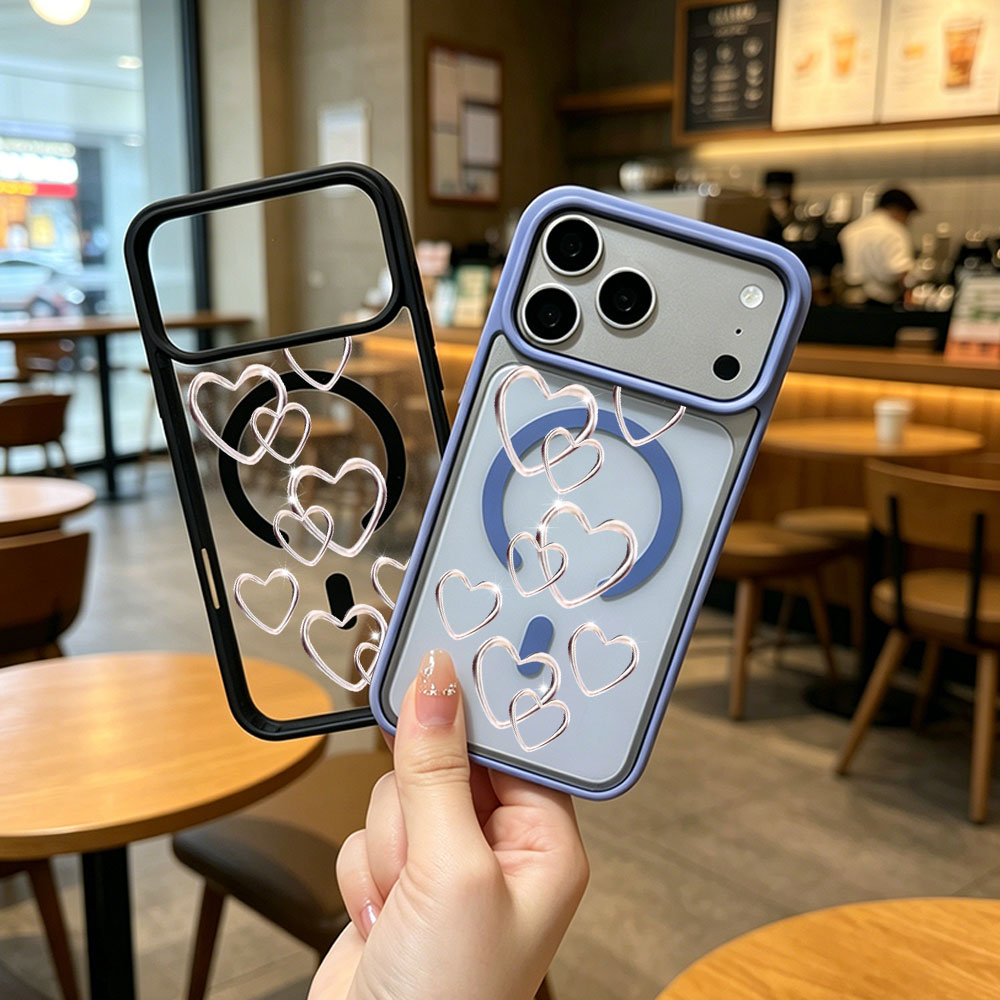 Phone Cases With Magnet - Anti-Slip Clear Phone Case For iPhone
