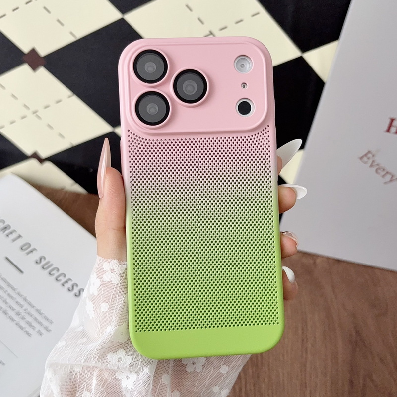 Gradient Color Case - Lens Film Heat Dissipation Phone Case