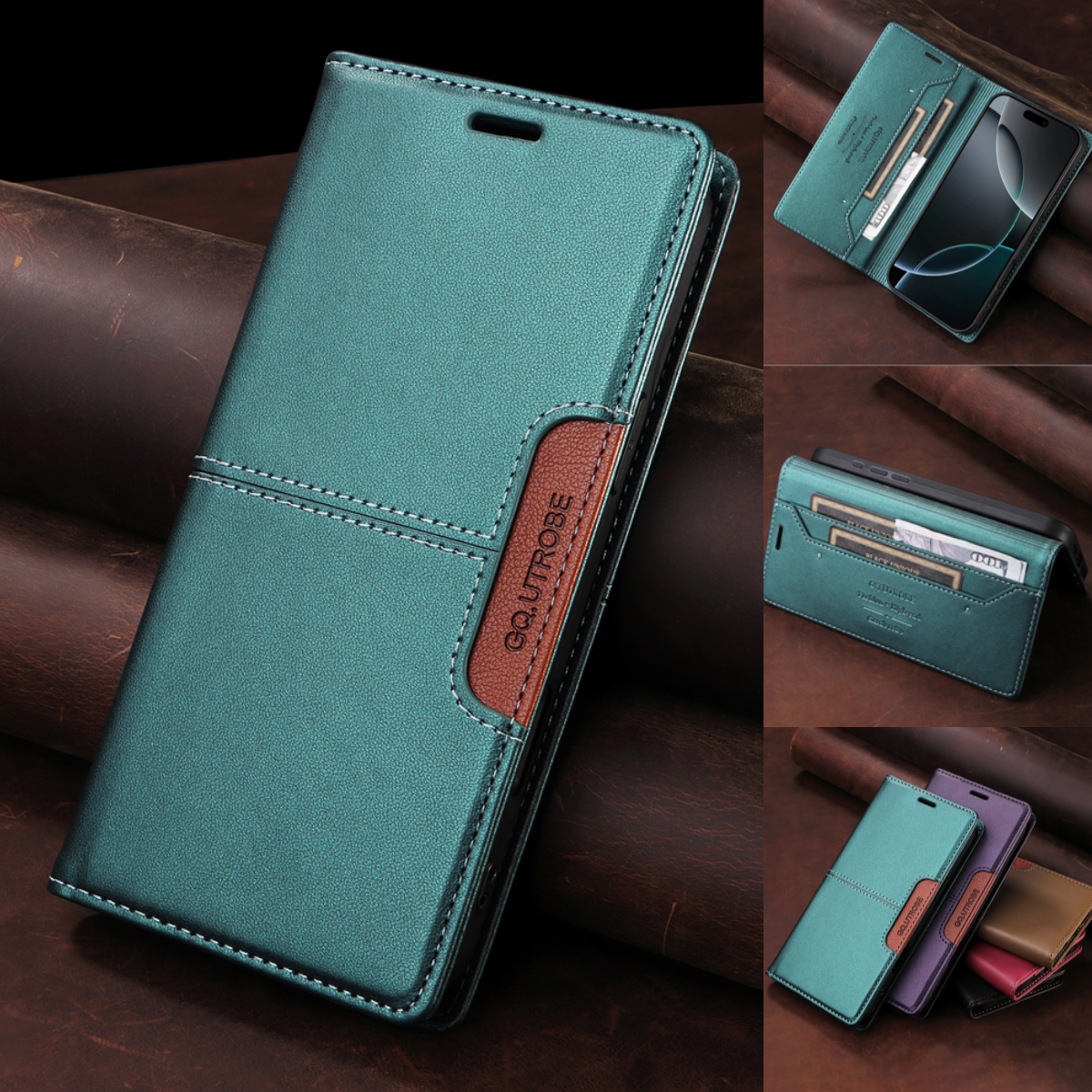 Phone Cases Australia - Flip Leather Case for Samsung Galaxy