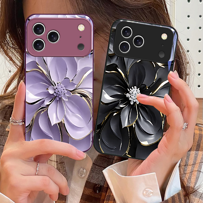Elegant purple flowers For iPh – обзор и цена Phone Cases Purple