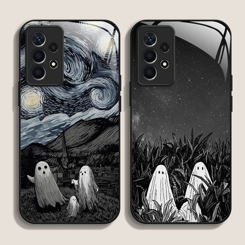 Funny Ghost Abstract Art Patte – обзор и цена Phone Cases Art