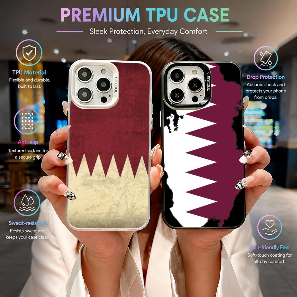 Sports Qatar Flag football Pho – обзор и цена Phone Cases Qatar