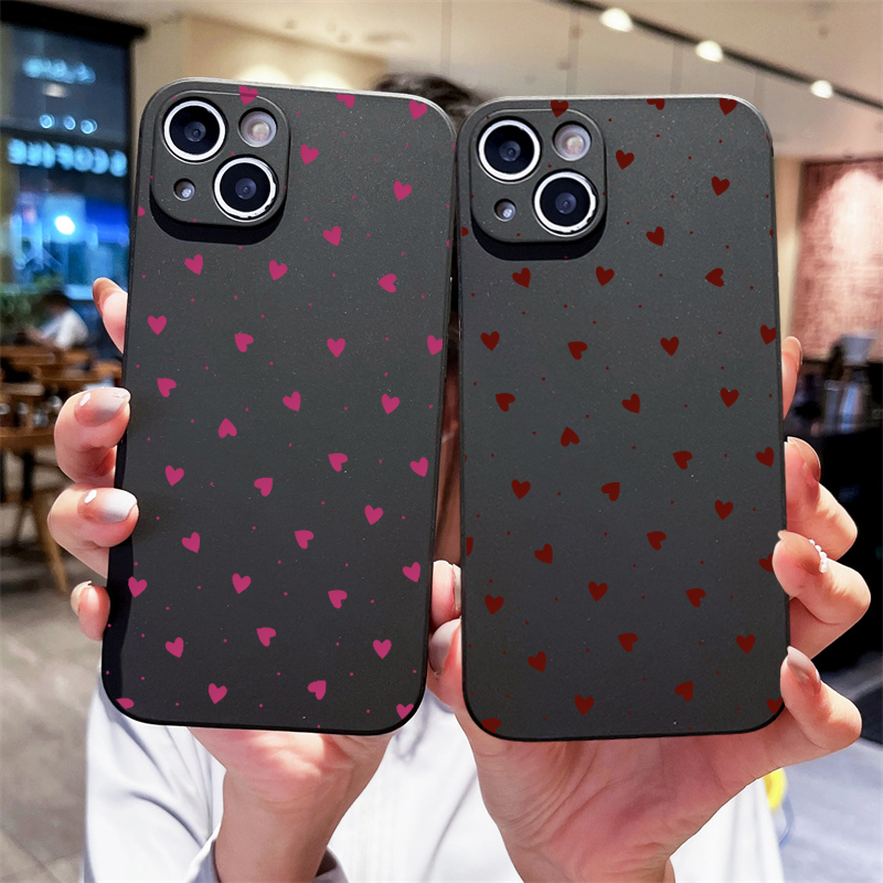 Simple Cute Pink Red Love Hear – обзор и цена Phone Cases Y2K