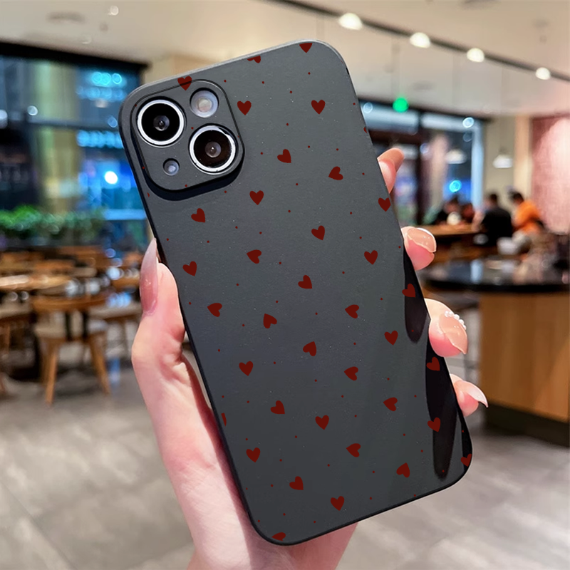 Simple Cute Pink Red Love Hear – обзор и цена Phone Cases Y2K