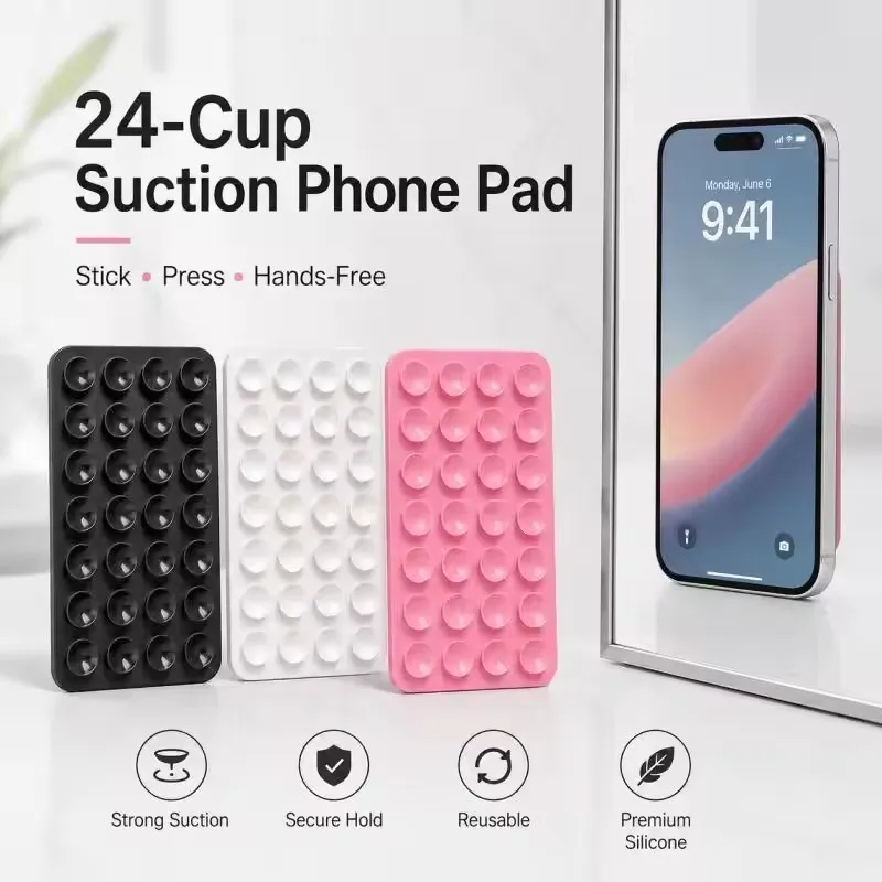 Silicone Wall Suction Cup Brac – обзор и цена Phone Cases Case