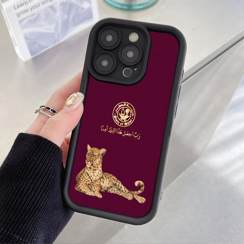 Qatar Flag Thicken TPU Mobile  – обзор и цена Phone Cases Qatar