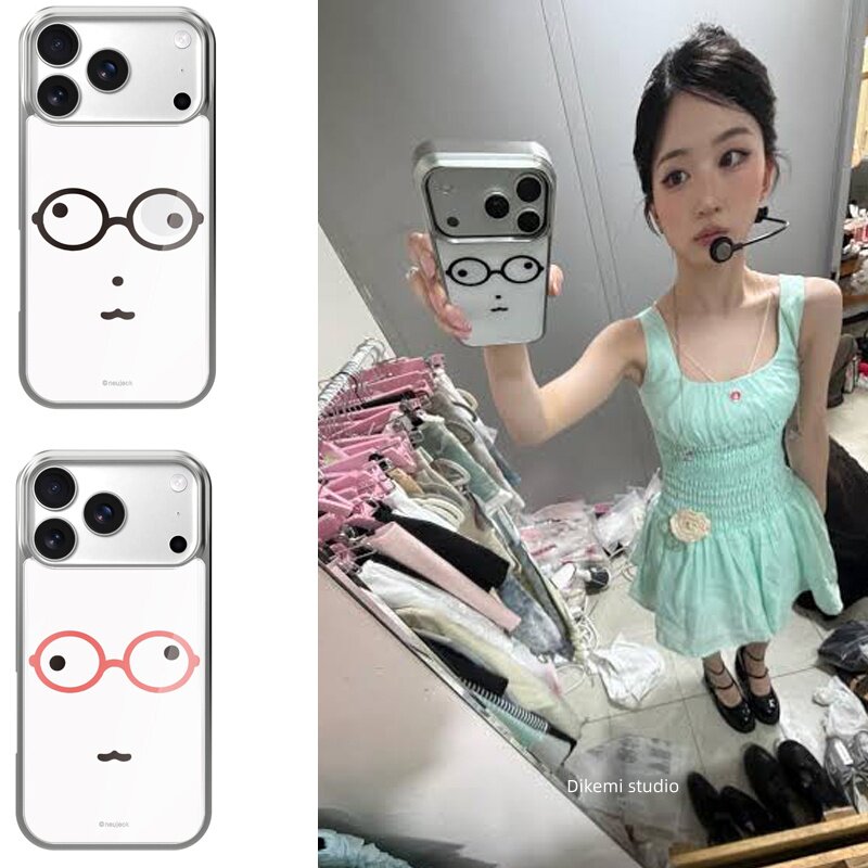 INS Korea Kawaii Cute Glasses  – обзор и цена Phone Cases Y2K