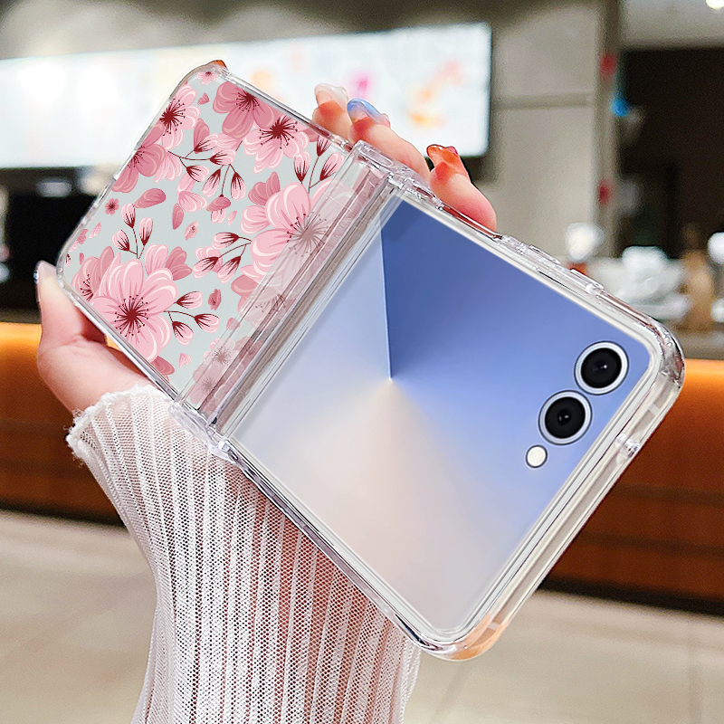 Pink Flower Printed Phone Case – обзор и цена Phone Cases Z Fold 7