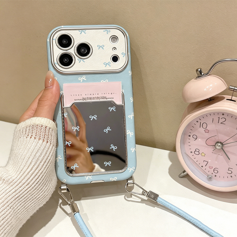 Cute Bow Mirror Card Holder Ph – обзор и цена Phone Cases With Loop