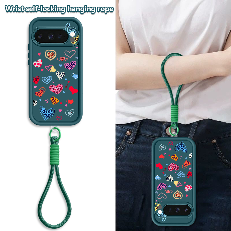 Colorful Love Heart Printed Ca – обзор и цена Phone Cases With Loop