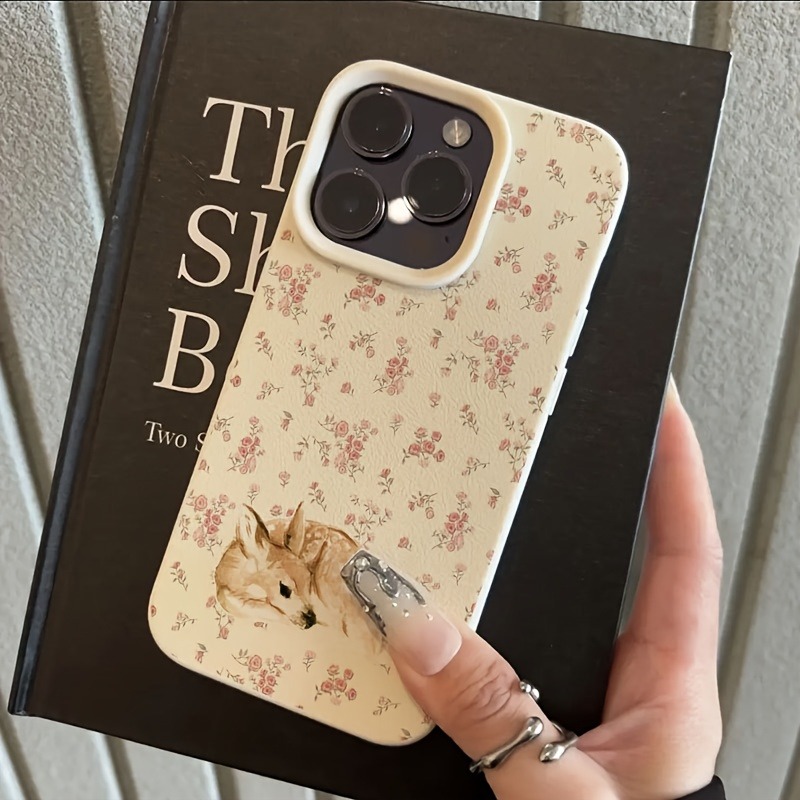 Cute Deer Full Floral Pattern  – обзор и цена Phone Cases Art