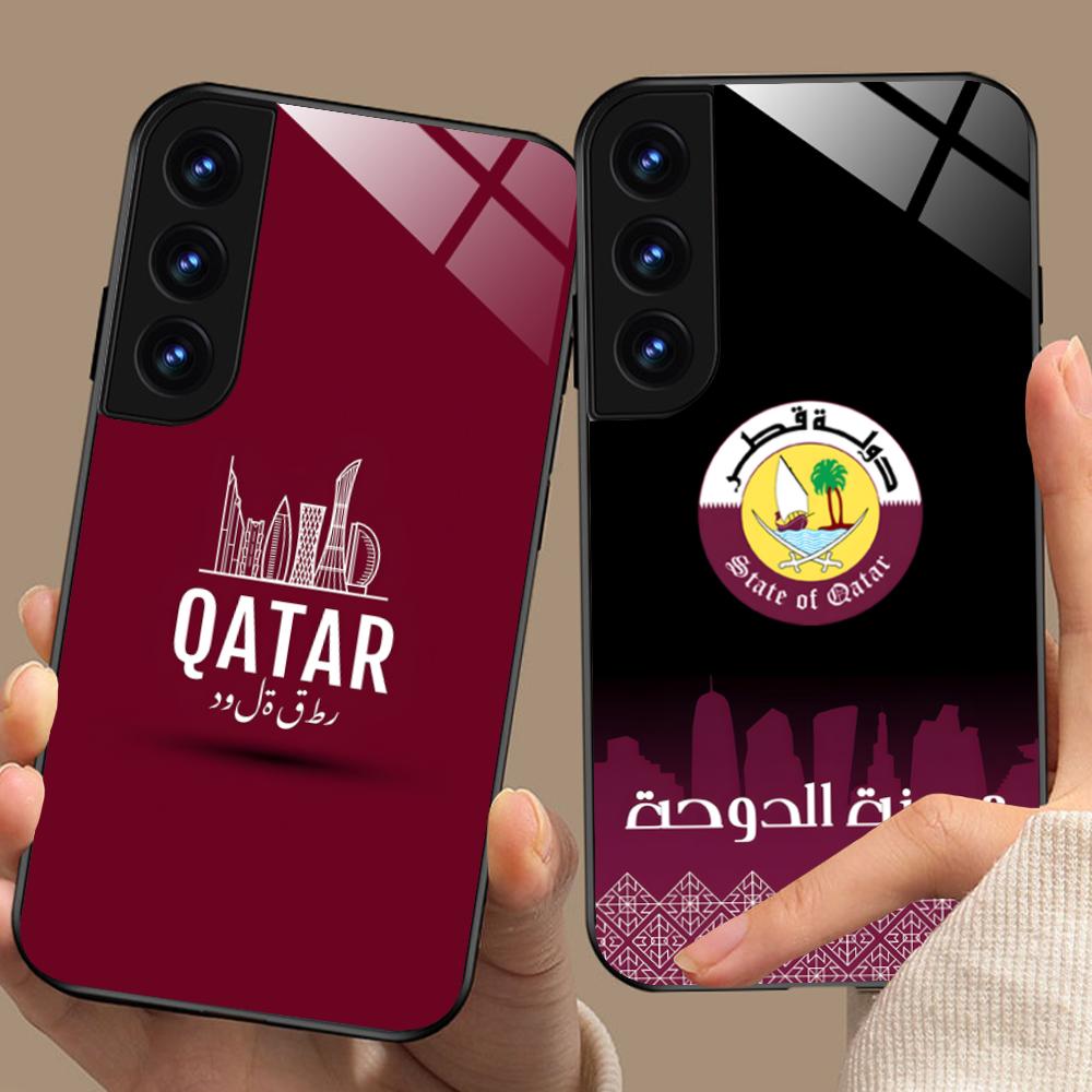 Qatar Flag Phone Case for Sams – обзор и цена Phone Cases Qatar