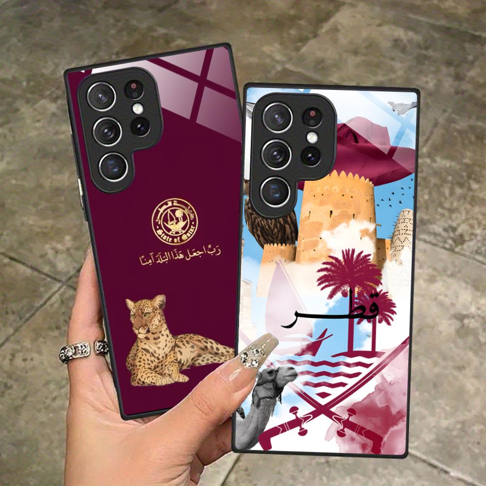 Qatar Flag Phone Case for Sams – обзор и цена Phone Cases Qatar