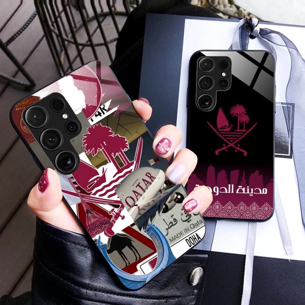 Qatar Flag Phone Case for Sams – обзор и цена Phone Cases Qatar
