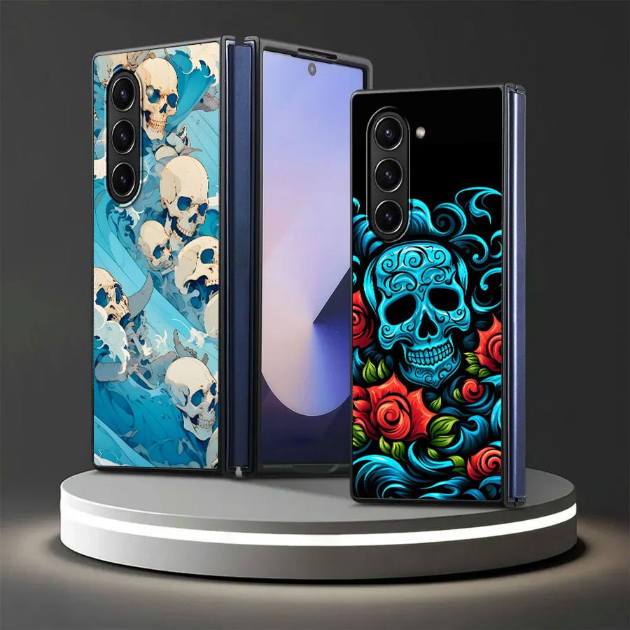 Skull Art Case for Samsung Gal – обзор и цена Phone Cases Z Fold 7