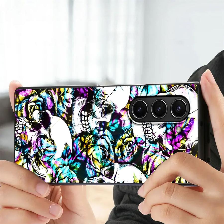 Skull Art Case for Samsung Gal – обзор и цена Phone Cases Z Fold 7