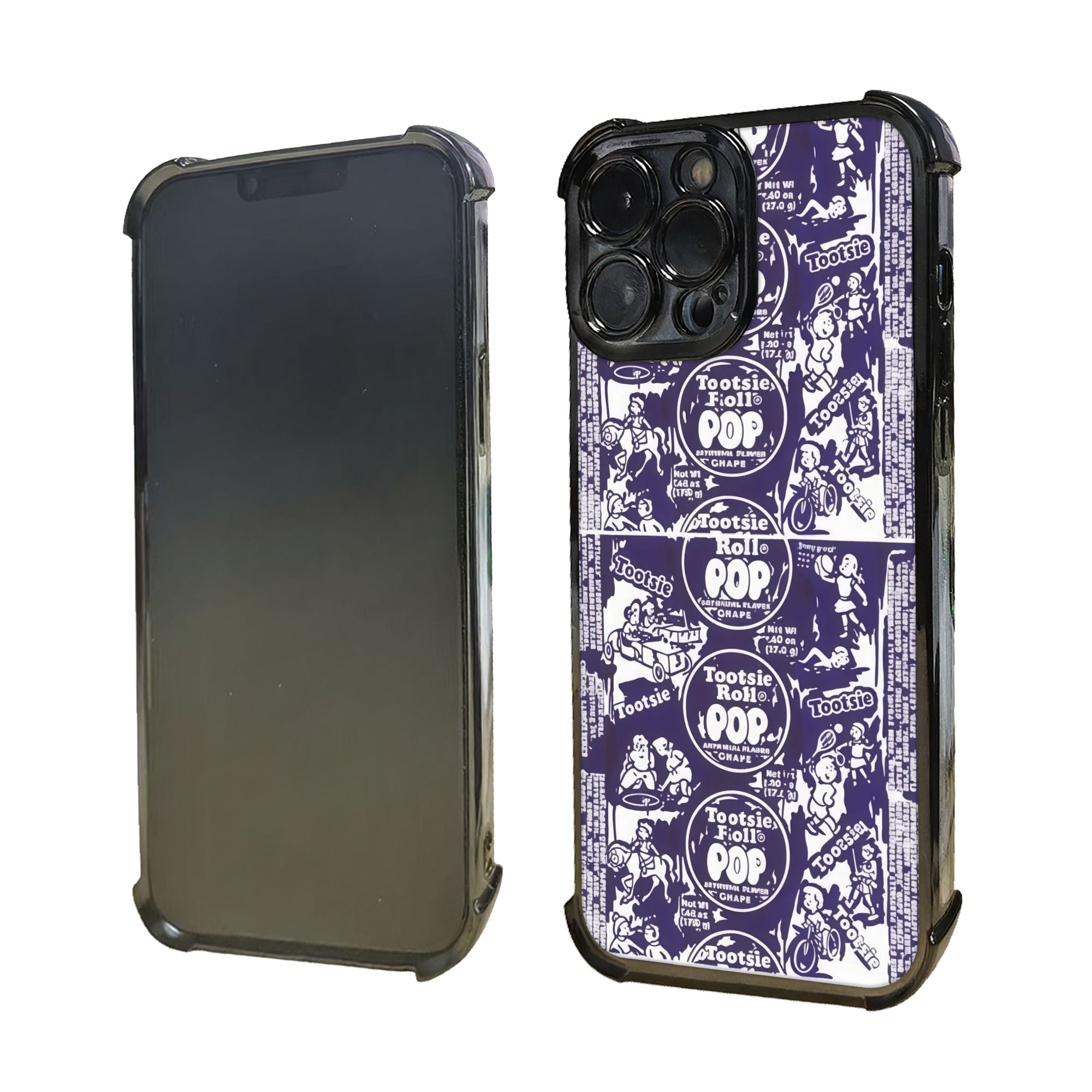 Retro Purple & White Phone Cas – обзор и цена Phone Cases Purple