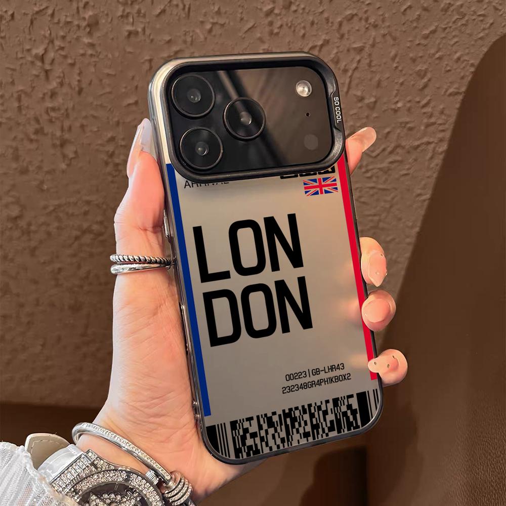 Britain Plane Travel Ticket Ph – обзор и цена Phone Cases Purple