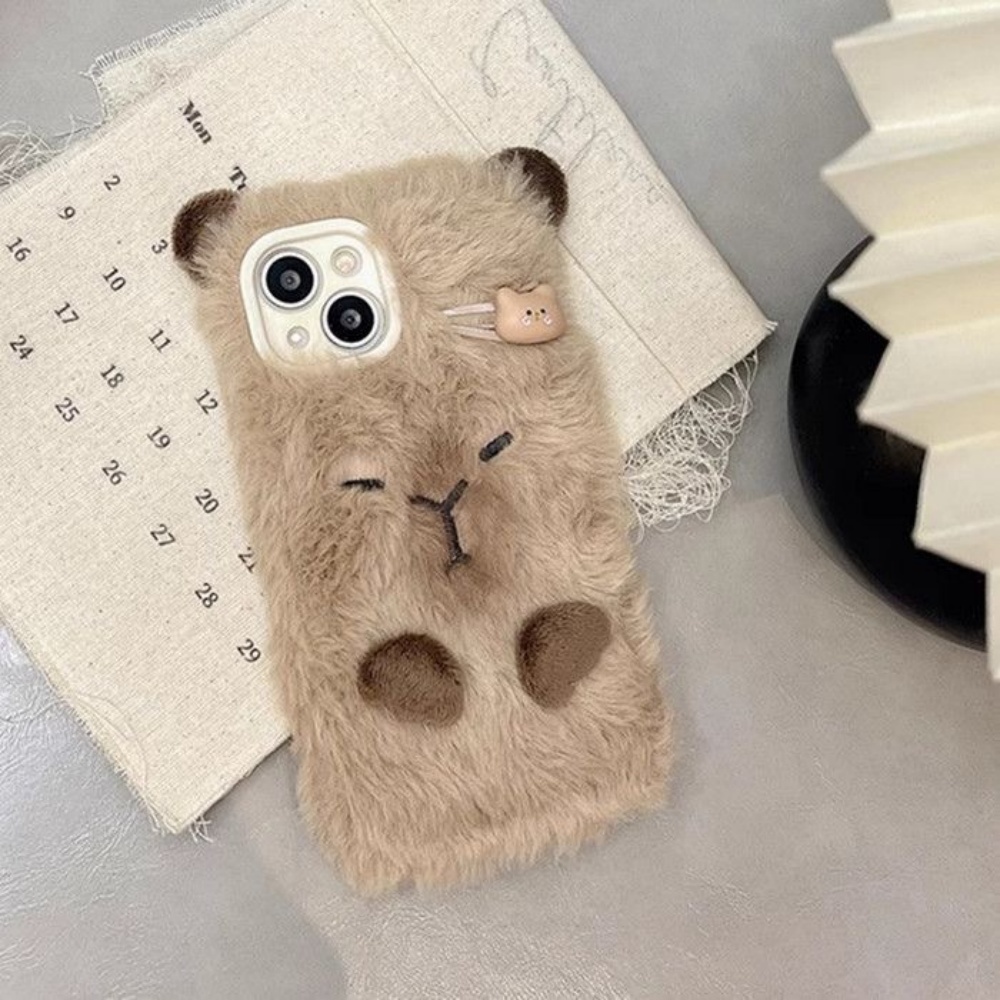 Luxury Capybara Fluffy Fur Pho – обзор и цена Phone Cases Case