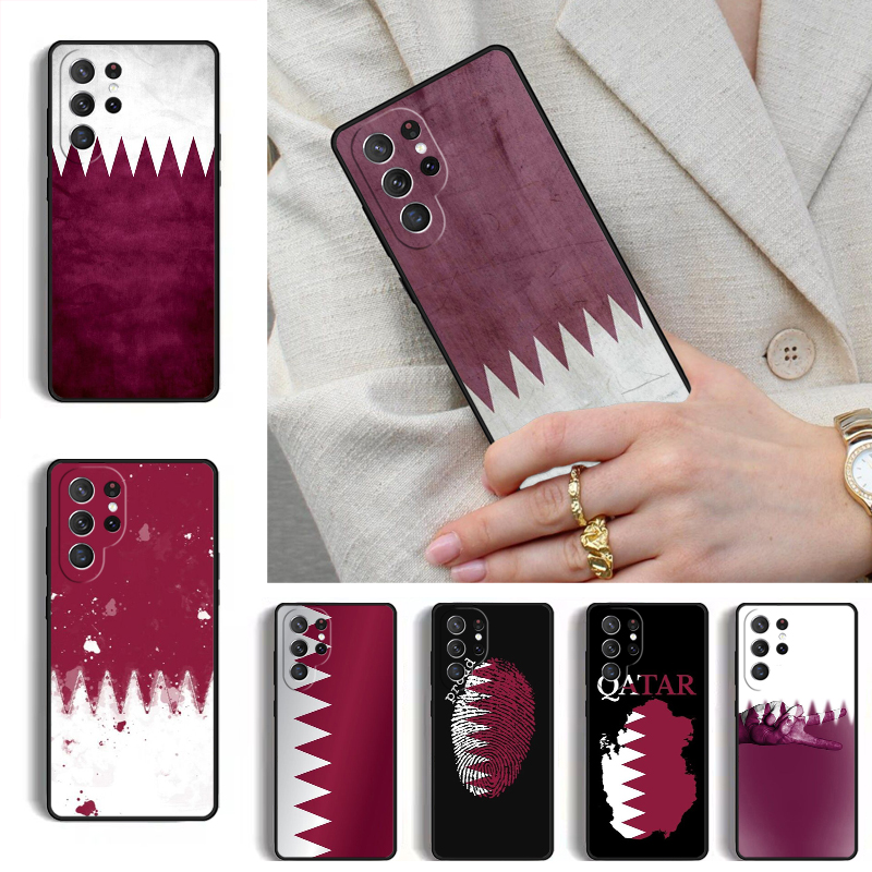 Qatar Flag National Banner Pho – обзор и цена Phone Cases Qatar