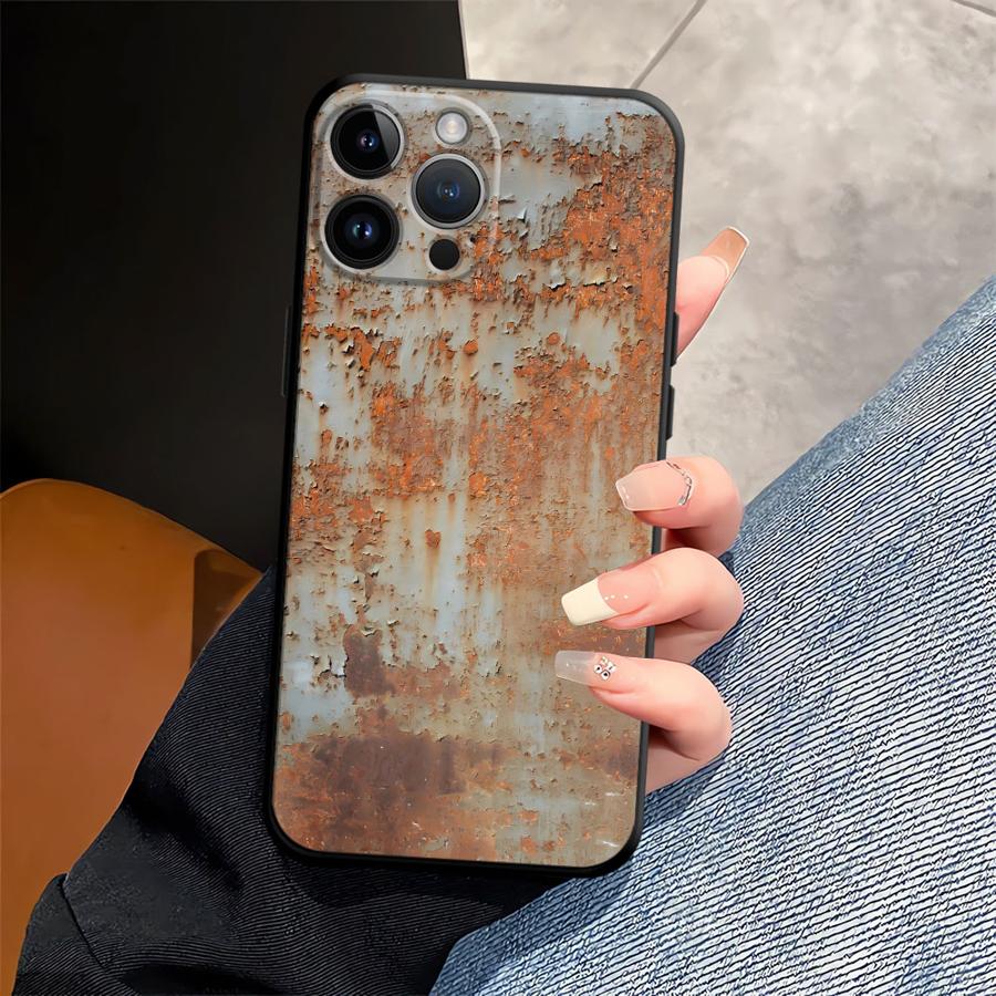 Retro Rust Design Case for iPh – обзор и цена Phone Cases Art