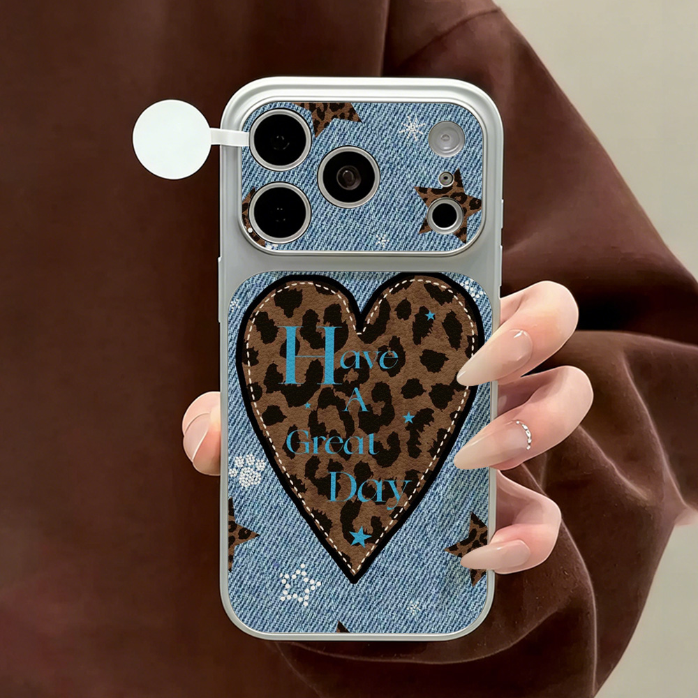 For iPhone 15 16 14 17 Pro 13  – обзор и цена Phone Cases Leopard Print