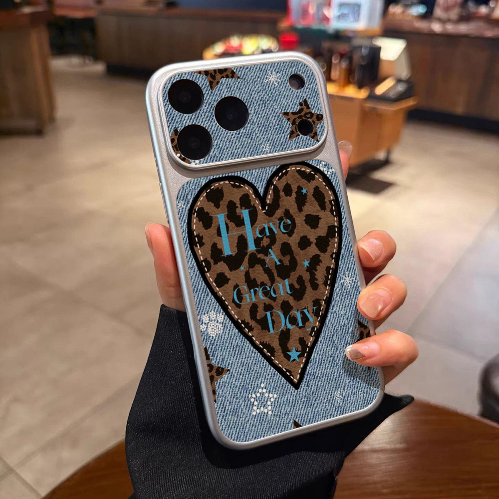 For iPhone 15 16 14 17 Pro 13  – обзор и цена Phone Cases Leopard Print