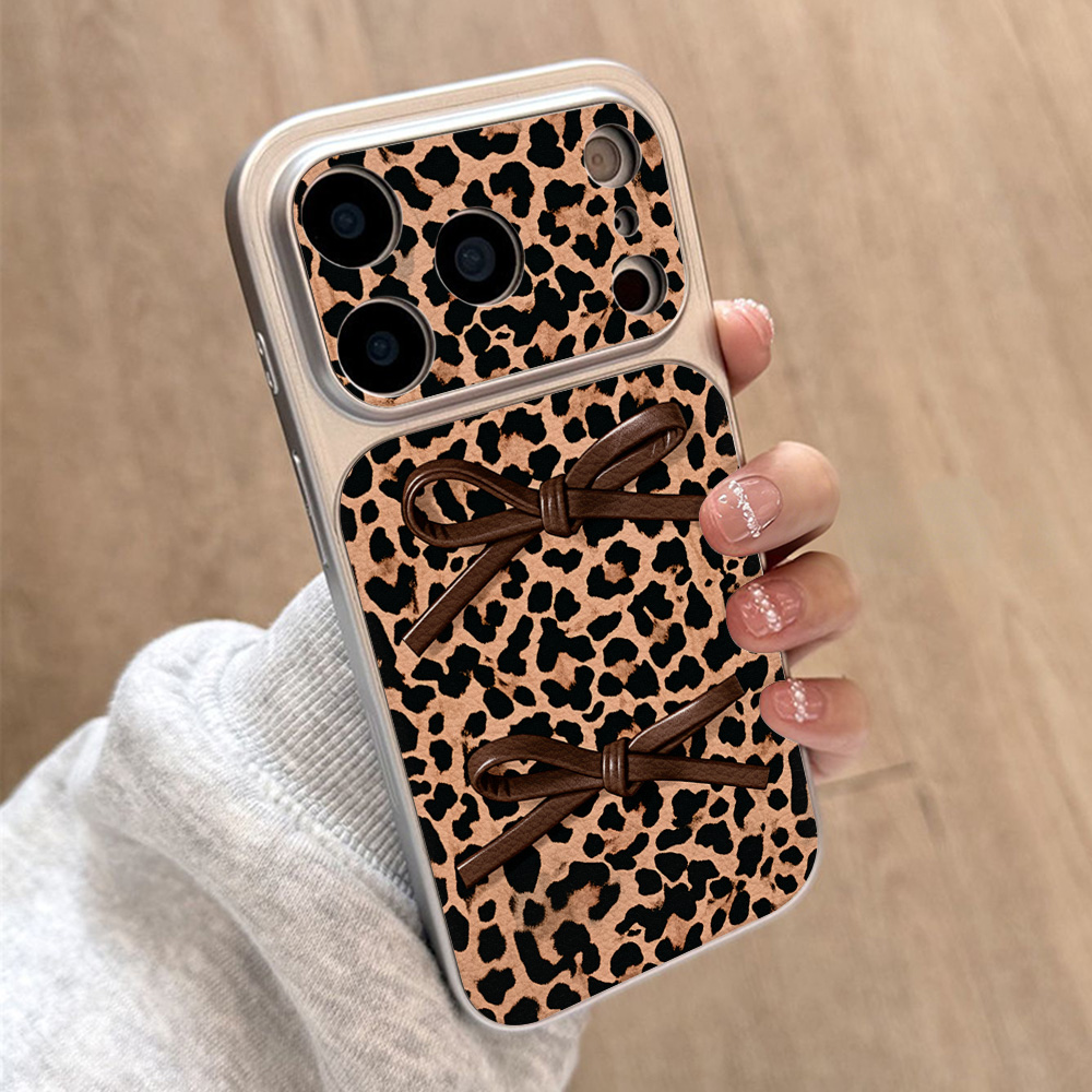 For iPhone 15 16 14 17 Pro 13  – обзор и цена Phone Cases Leopard Print