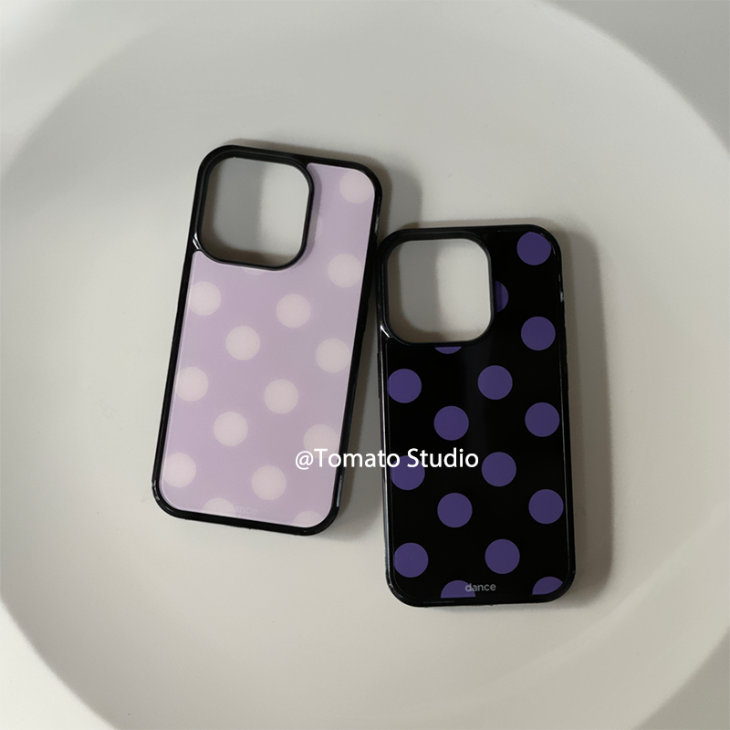 Korean Ins Fashion Purple Polk – обзор и цена Phone Cases Purple