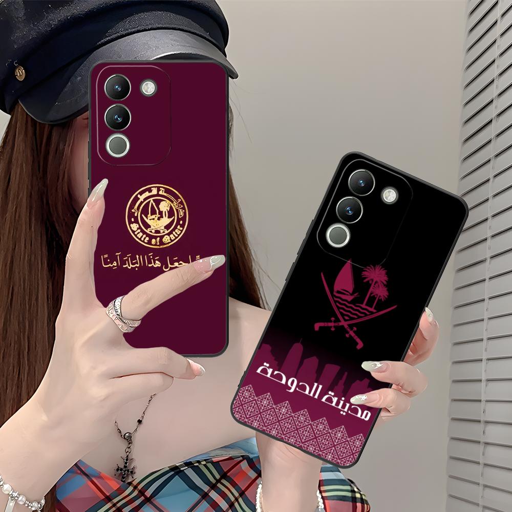 Qatar Flag Phone Case for VIVO – обзор и цена Phone Cases Qatar