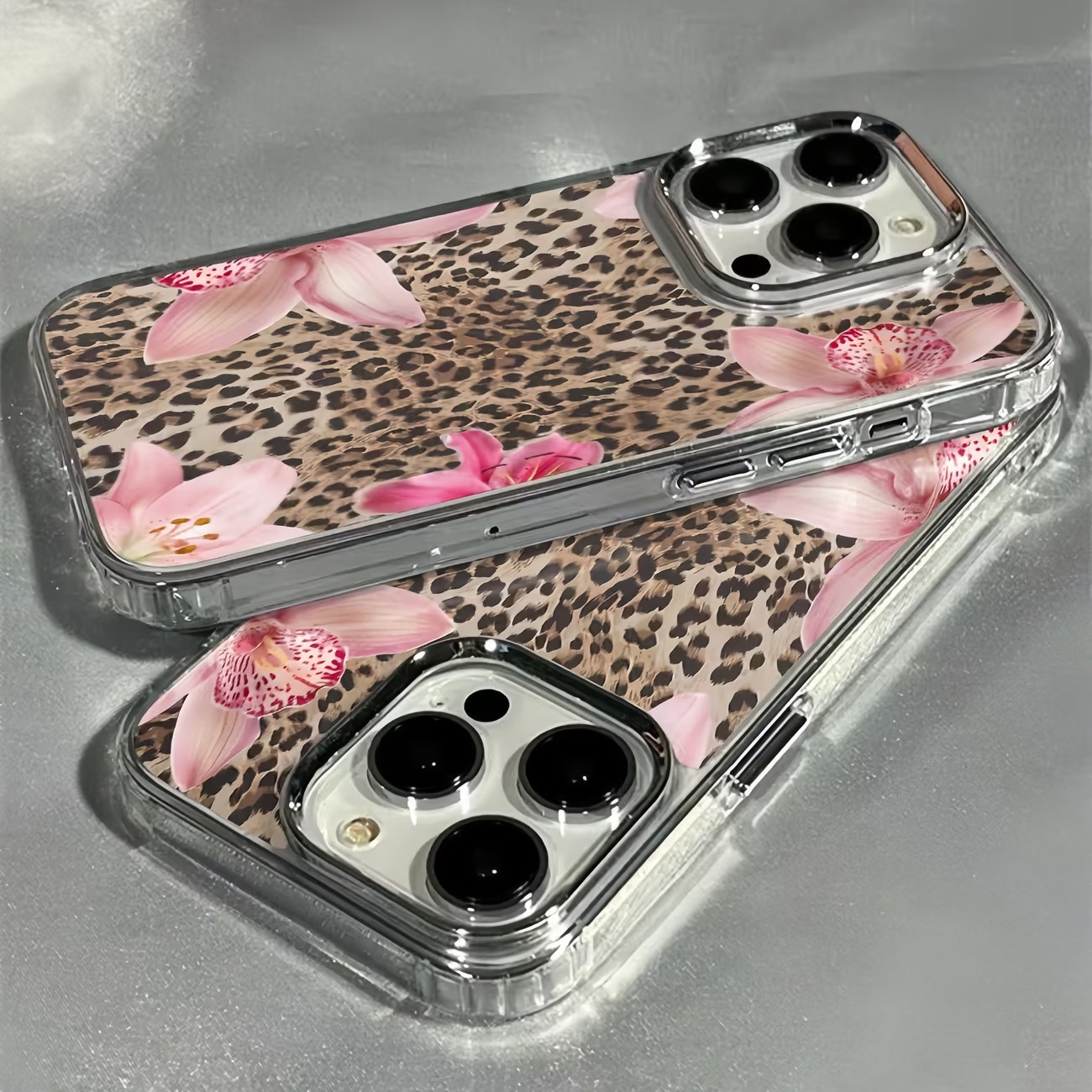 Leopard Print Lily Flower Tran – обзор и цена Phone Cases Leopard Print