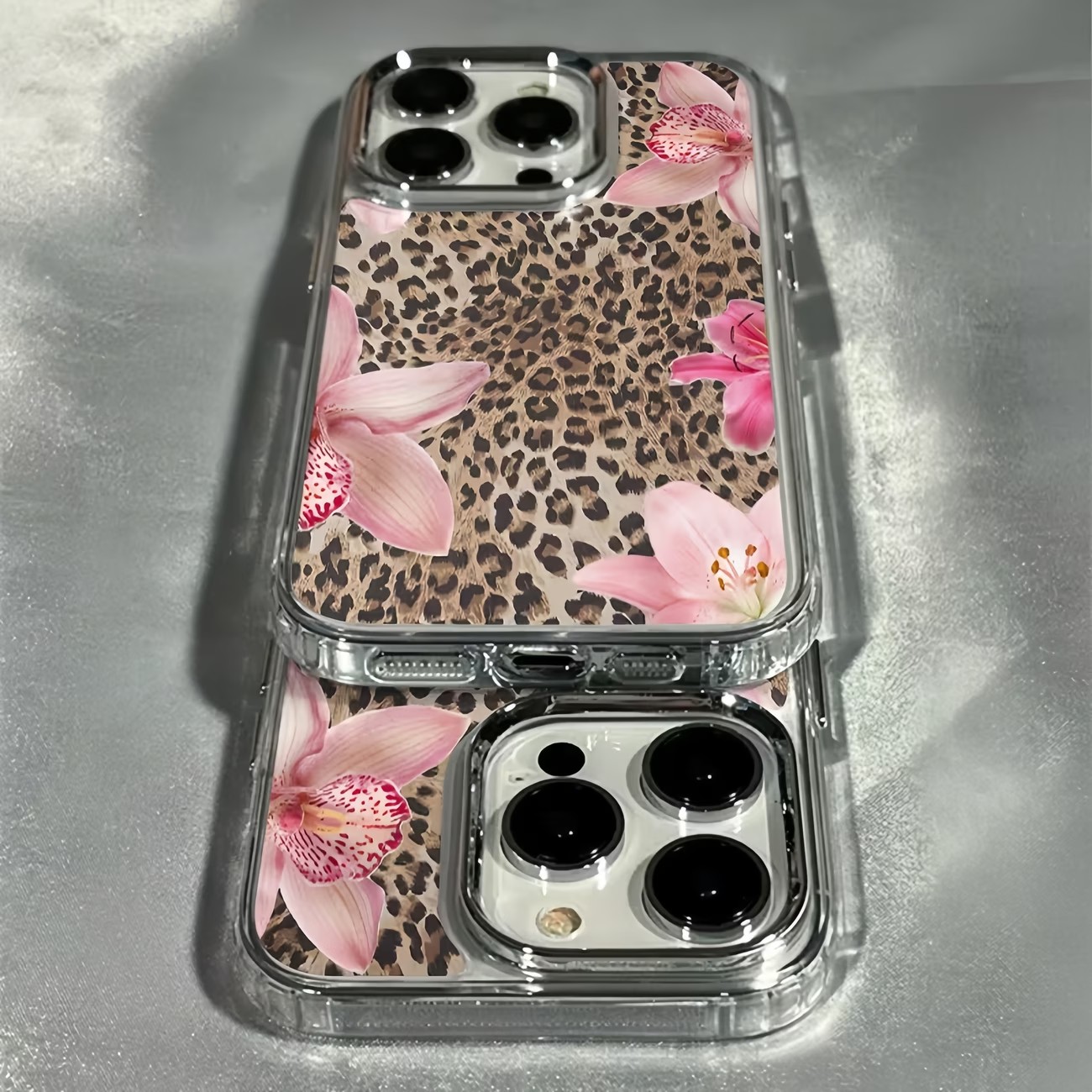 Leopard Print Lily Flower Tran – обзор и цена Phone Cases Leopard Print