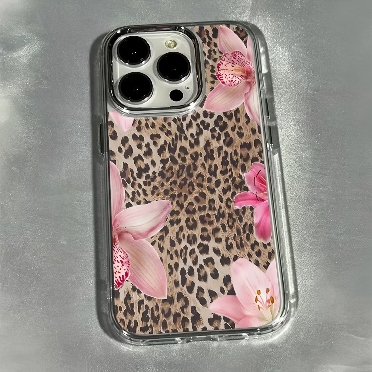 Leopard Print Lily Flower Tran – обзор и цена Phone Cases Leopard Print