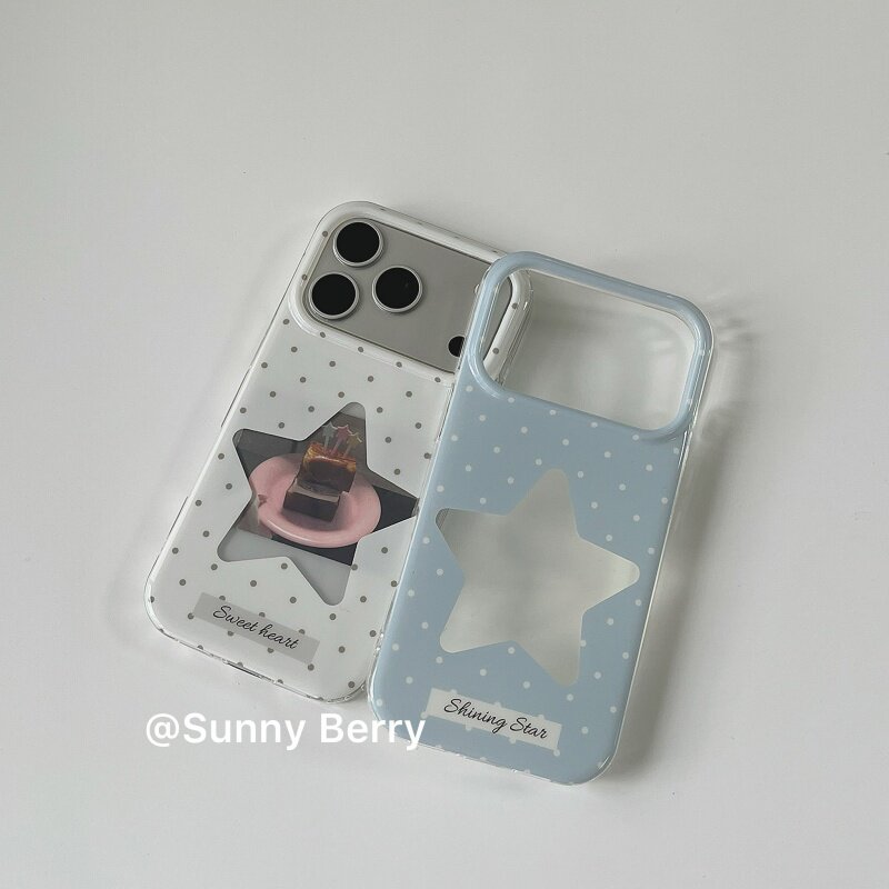 Korean INS Polka Dots White BL – обзор и цена Phone Cases Y2K