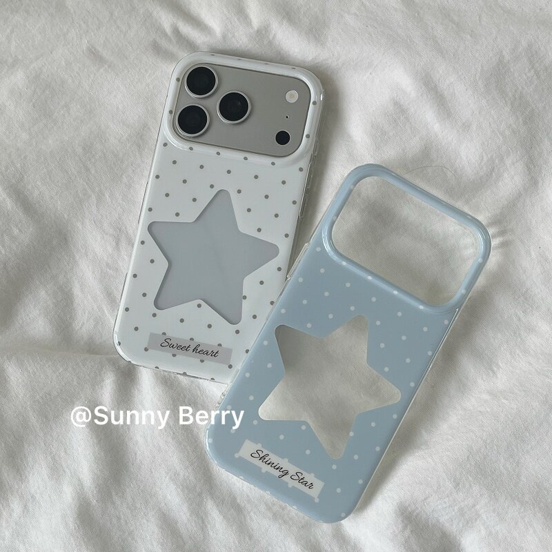 Korean INS Polka Dots White BL – обзор и цена Phone Cases Y2K