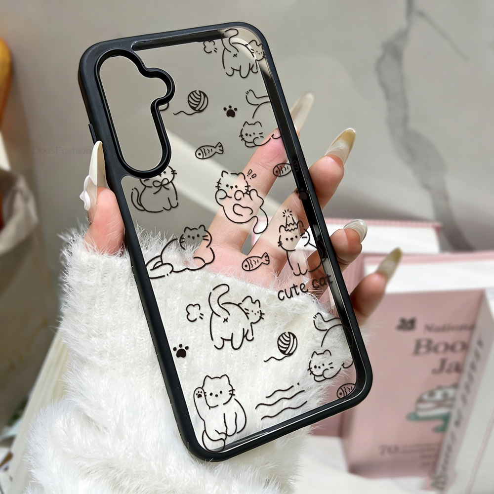 Cartoon Cat Phone Case For Sam – обзор и цена Phone Cases With Loop