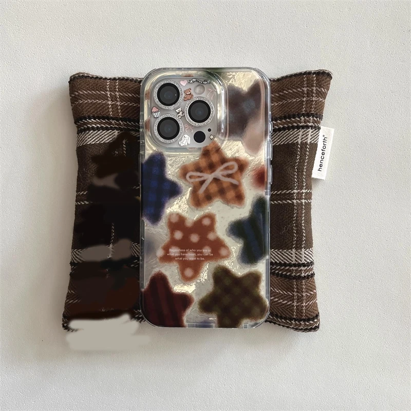 Korean Winter Cute Brown Check – обзор и цена Phone Cases Y2K