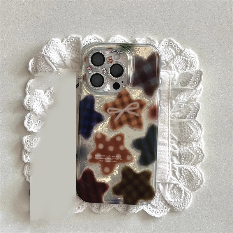 Korean Winter Cute Brown Check – обзор и цена Phone Cases Y2K
