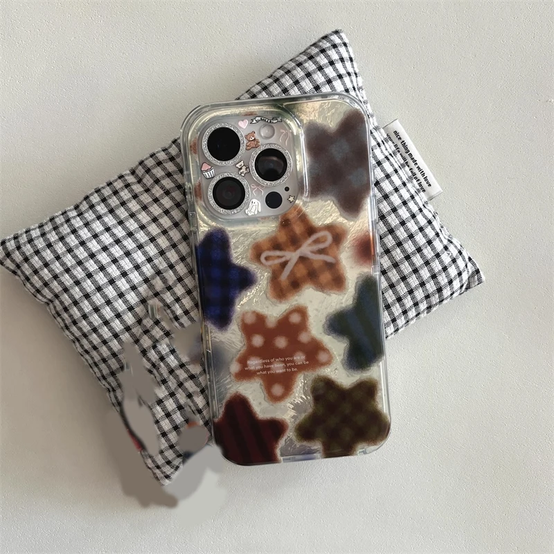 Korean Winter Cute Brown Check – обзор и цена Phone Cases Y2K