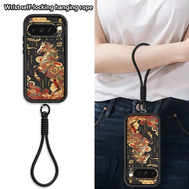 Cute Foal Print Wrist Strap La – обзор и цена Phone Cases With Loop