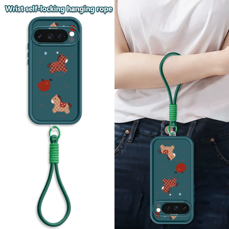 Cute Foal Print Wrist Strap La – обзор и цена Phone Cases With Loop