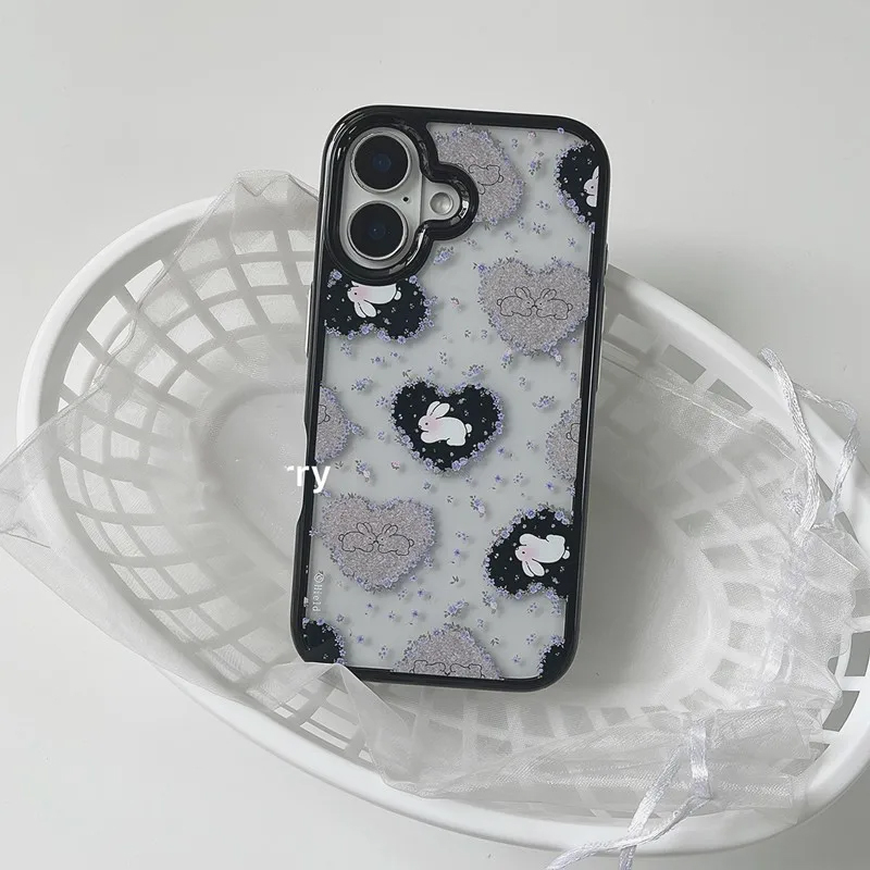 Ins Korean Retro Girl Love Rab – обзор и цена Phone Cases Purple