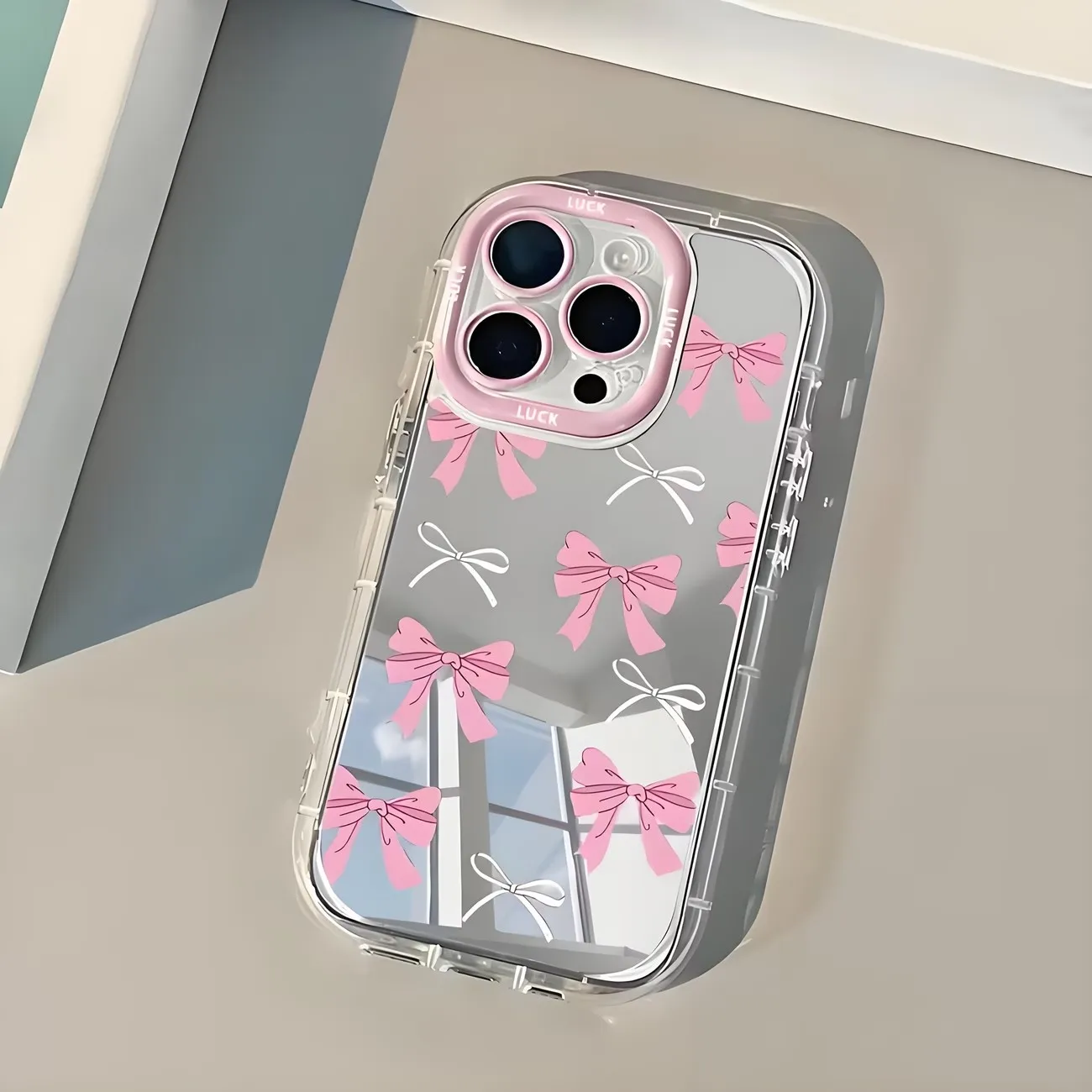 Simple Blue Pink Bow Girl Cute – обзор и цена Phone Cases Y2K