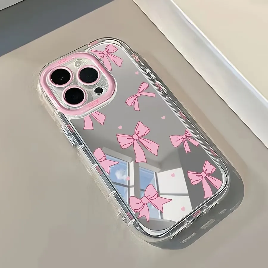 Simple Blue Pink Bow Girl Cute – обзор и цена Phone Cases Y2K