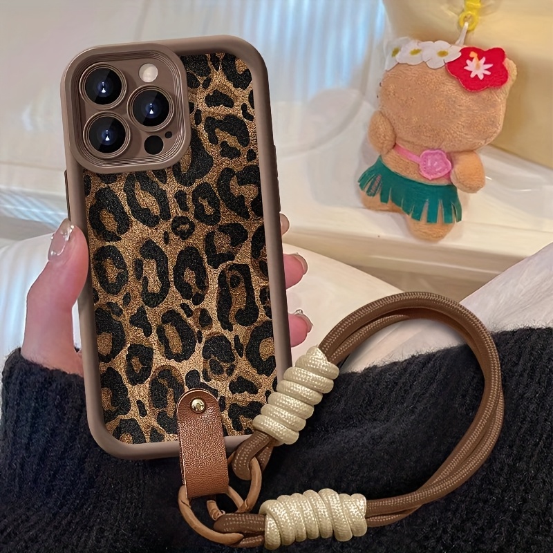 Wrist Strap Leopard Print  Pho – обзор и цена Phone Cases With Loop